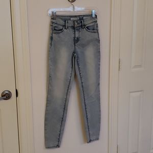 Guess high rise skinny jeans 👖 washed blue